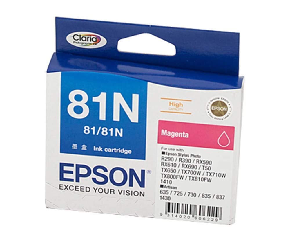 Epson 81N Magenta Ink Cartridge (C13T111392)