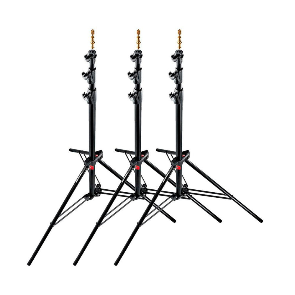 Manfrotto Alu Ranker Air-Cushioned Light Stand (3-Pack)