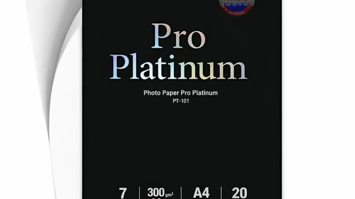 Canon Pro Platinum Glossy Photo Paper PT-101 A4 - 20 Sheets
