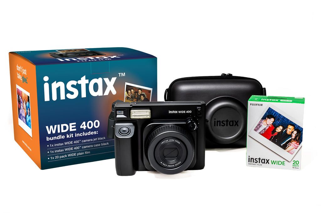 Fujifilm Instax Wide 400 Wide Instant Bundle BLACK