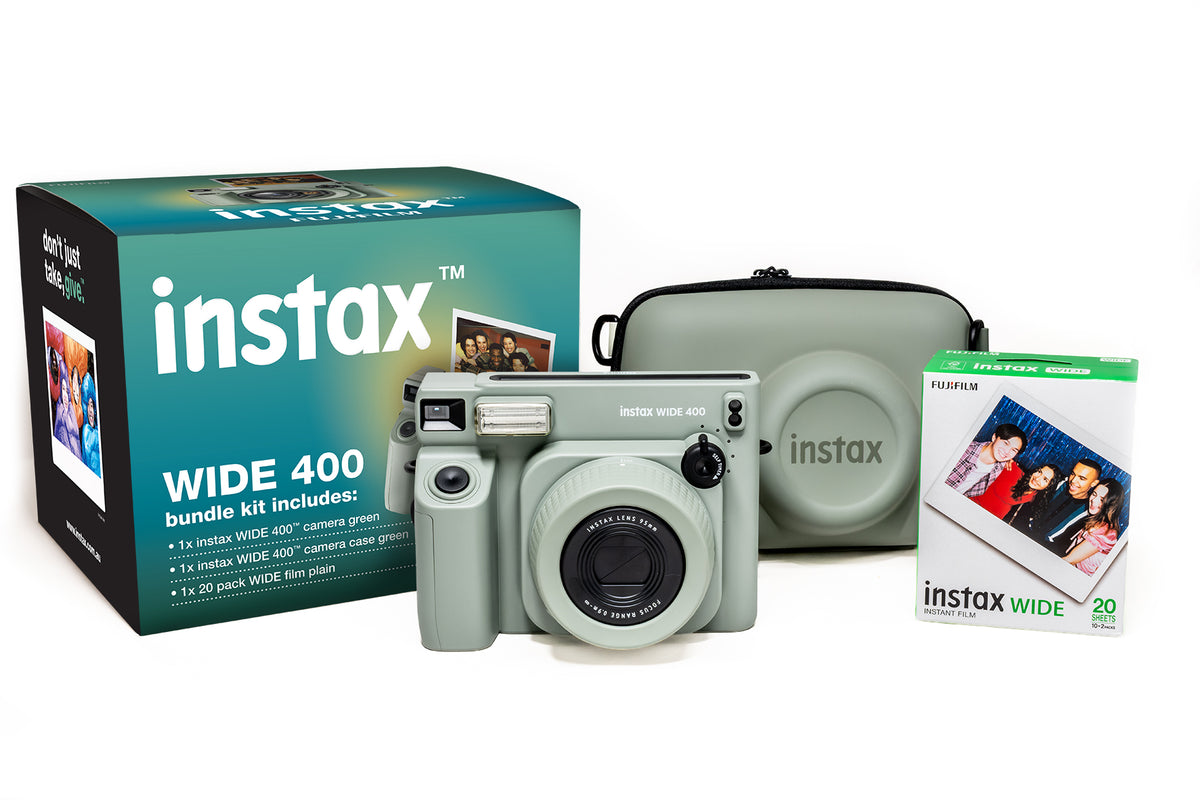 Fujifilm Instax Wide 400 Wide Instant Bundle GREEN