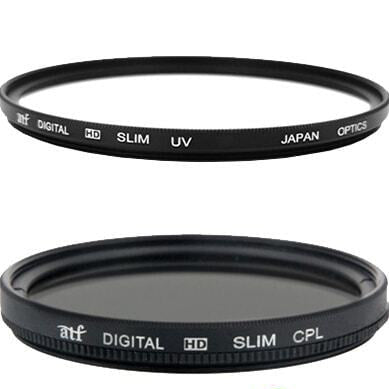 ATF UV & Circular Polarising Filter Bundle - 37mm