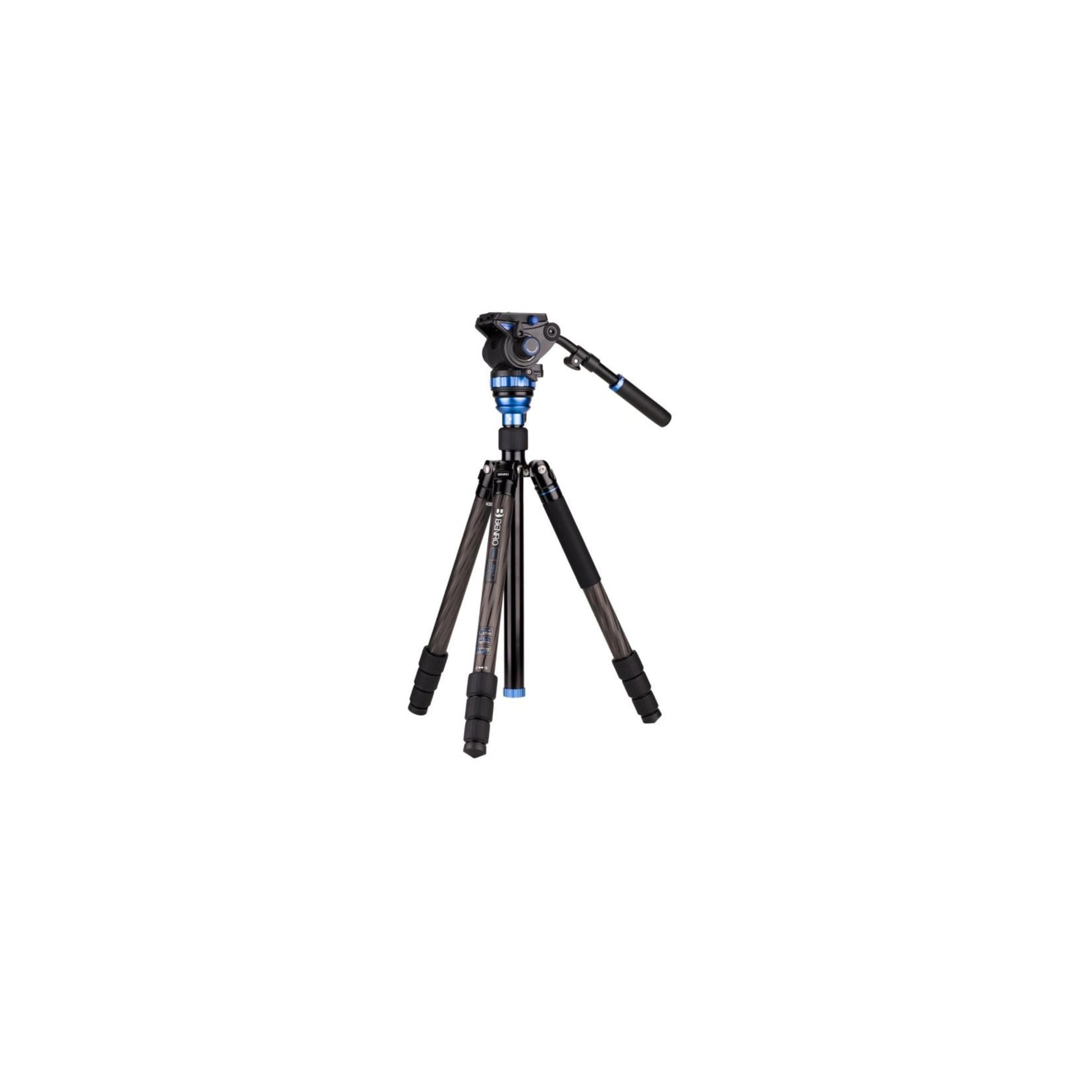 BENRO Aero 7 Travel Video Carbon Tripod kit with S6PRO Head C3883T