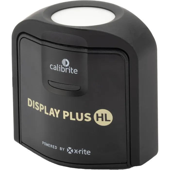 Calibrite Display Plus HL device on a white background
