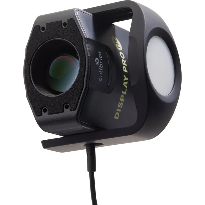 Calibrite Display Pro monitor calibration device on a white background
