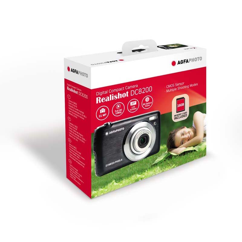 Agfa Realishot DC8200 Digital Camera Kit - Black