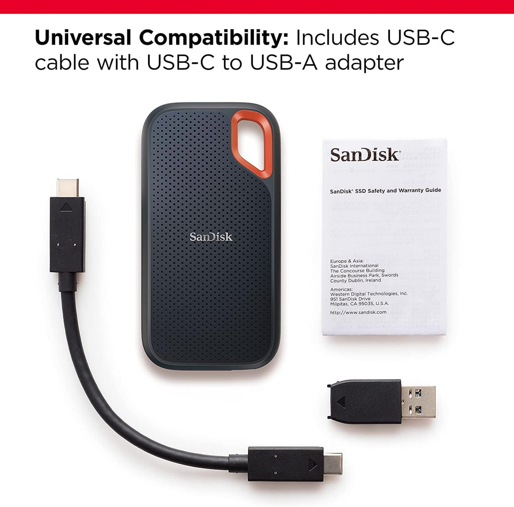 Sandisk Extreme E61 Portable SSD Drive - 2TB