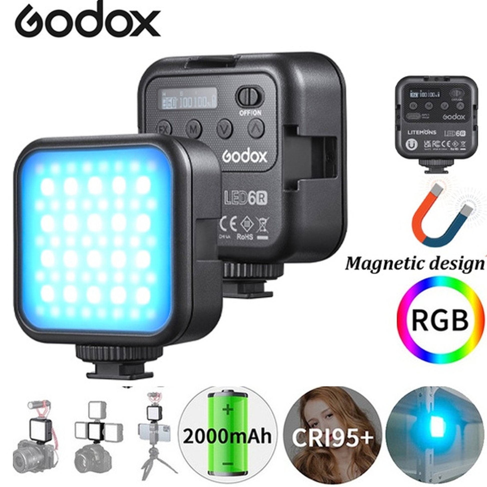 GODOX Litemons LED6R RGB LED