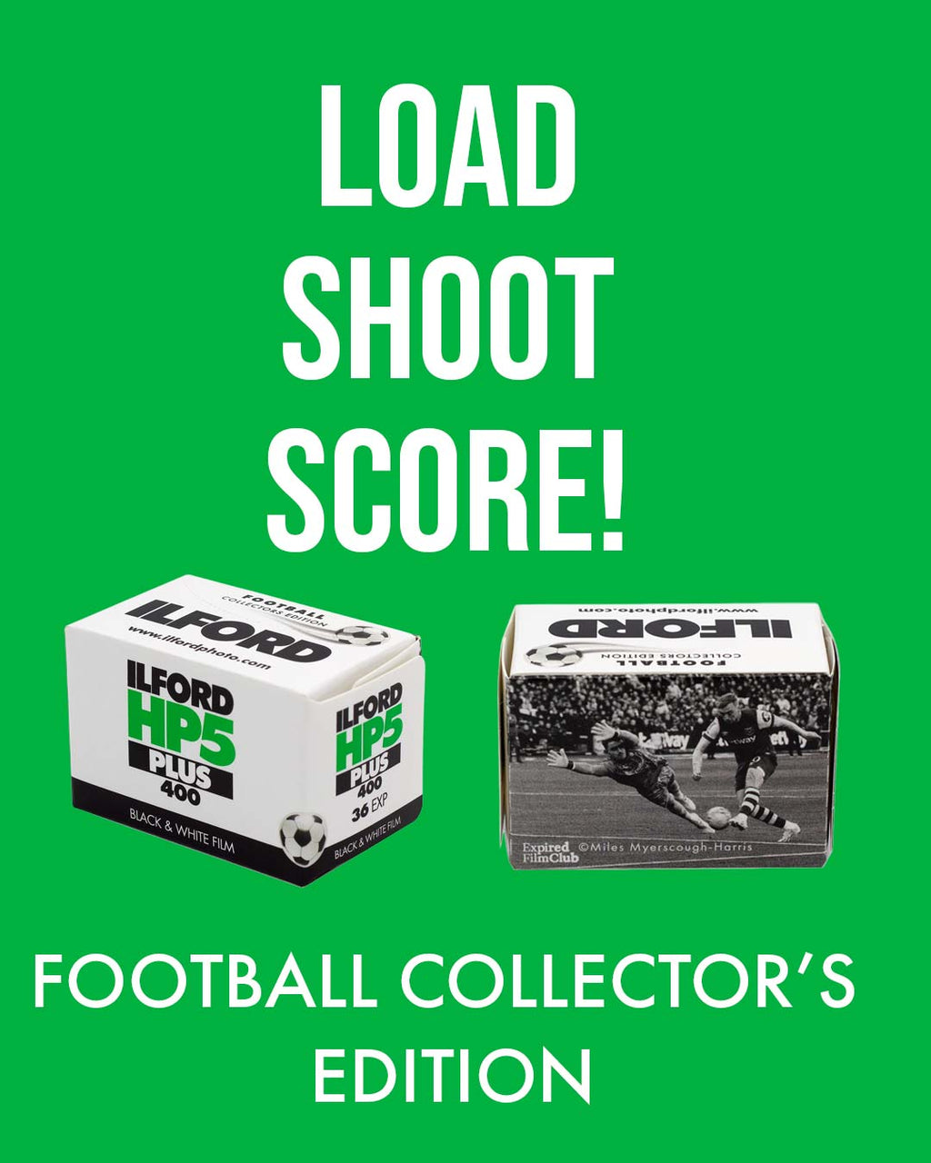 Ilford HP5+ - Football Edition - 135-36 B&W Film