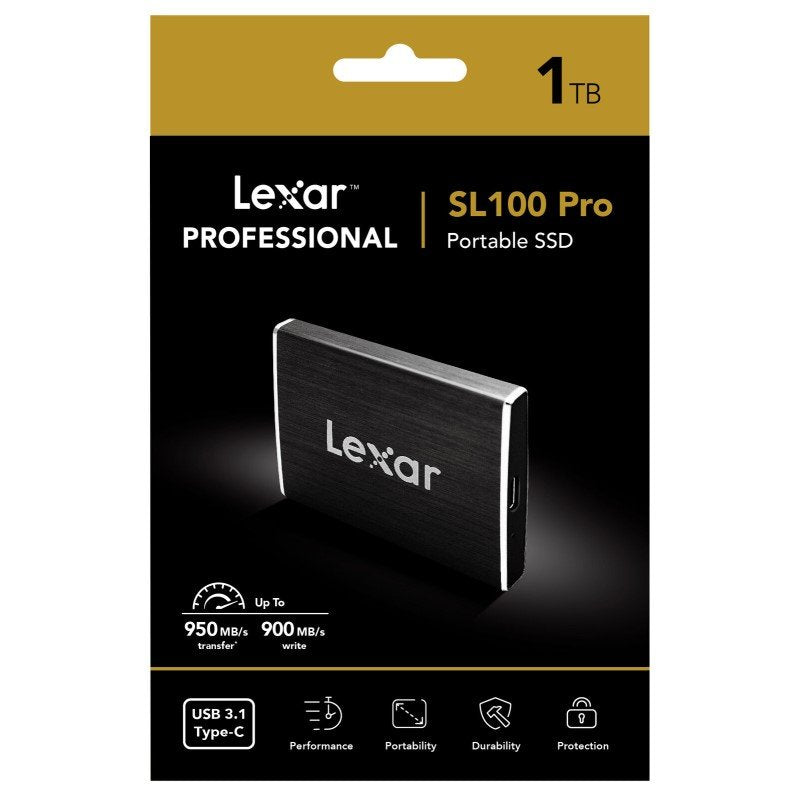 Lexar Pro SL100 1TB Portable SSD 1050Mbs