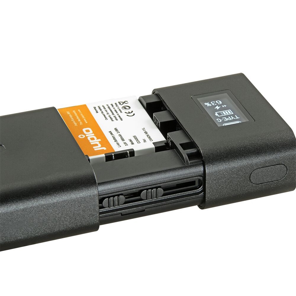 Jupio Universal Fast Charger with LCD