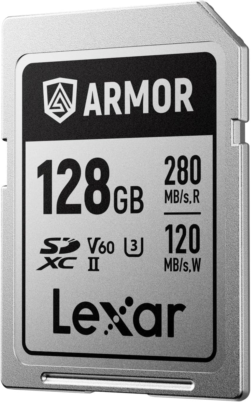 Lexar Professional ARMOR SILVER PRO 128GB SDXC Card UHS-II