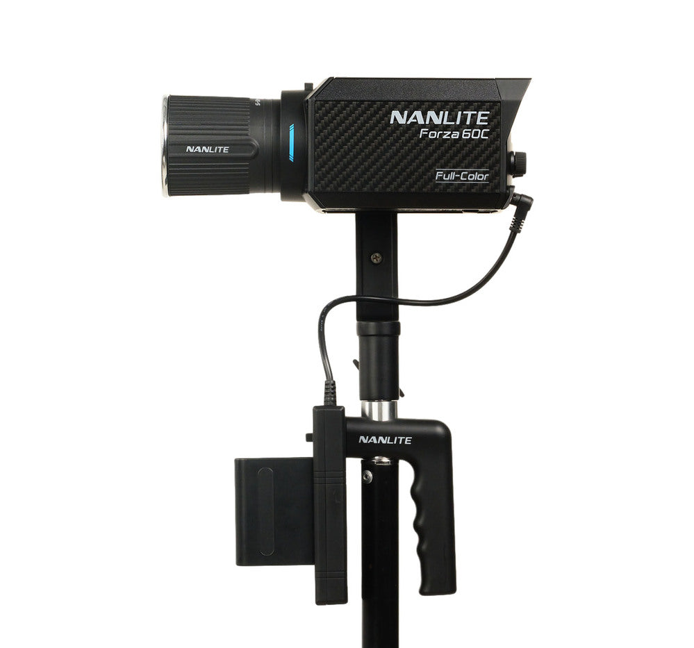 Nanlite Forza 60C RGB/LAC LED light - Includes Battery Handle & Bowens Adapter