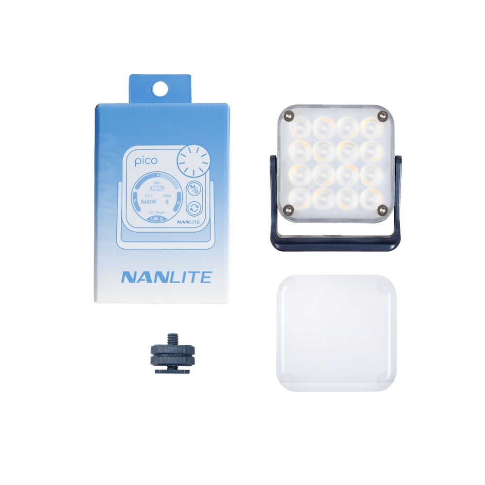 Nanlite Pico LED Light Midnight Blue