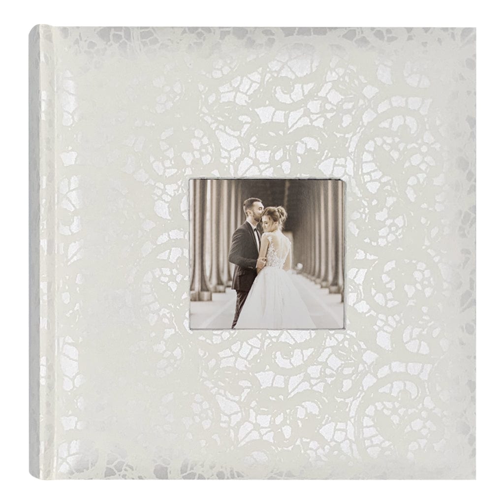 Profile Lace Wedding Slip-in Photo Album - 200 photos