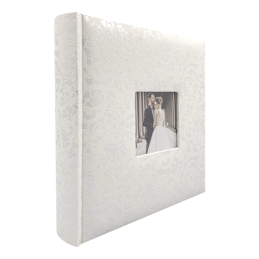 Profile Lace Wedding Slip-in Photo Album - 200 photos