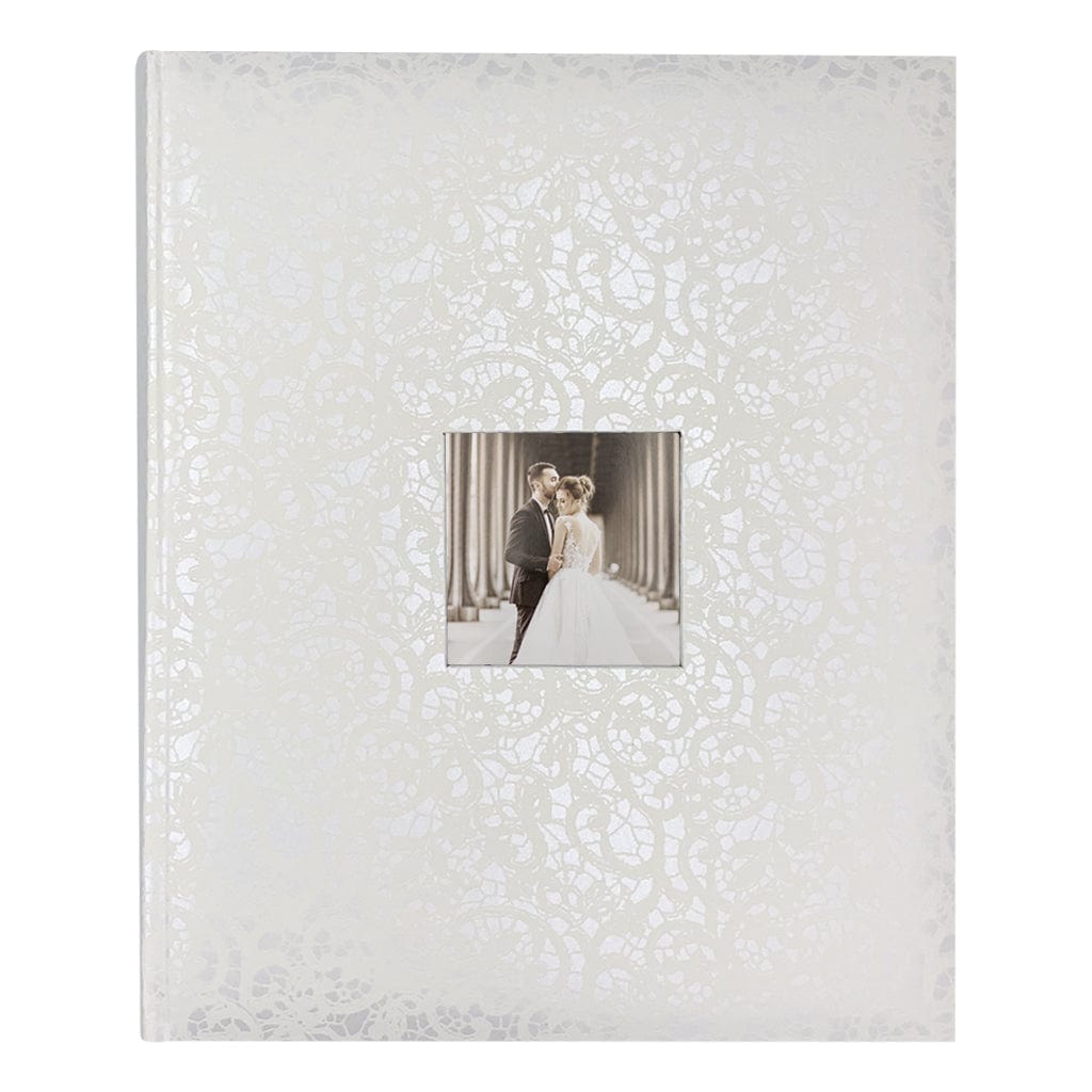 Profile Lace Wedding Drymount Photo Album - Large