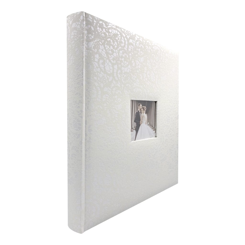 Profile Lace Wedding Drymount Photo Album - Large