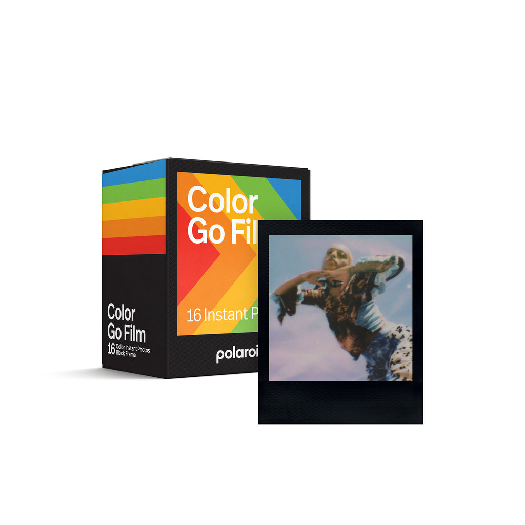 Polaroid GO Colour Gloss Film - 16 Shots - Black Border