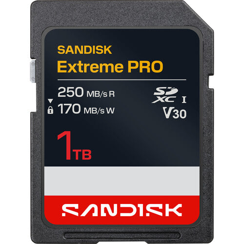 SanDisk Extreme Pro 1TB SDXC Card 250MB/s