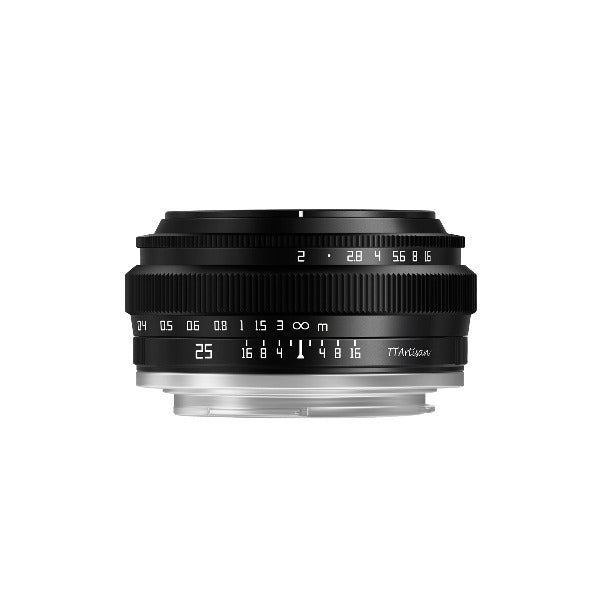 TTArtisan 25mm f/2 Micro 4/3s Mount Lens Black