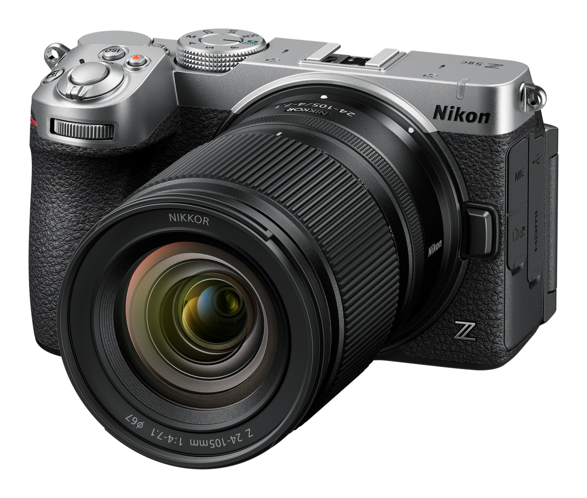 Nikon Z5IIC + NIKKOR Z 24-105mm Kit - SILVER
