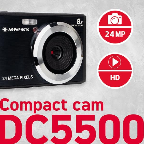 Agfa Realishot DC5500 Digital Camera - Red