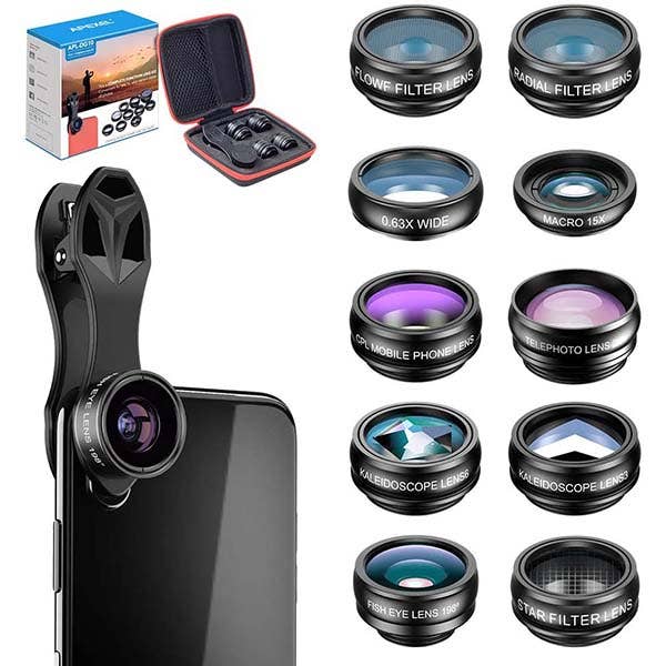 Apexel 10 in 1 Smartphone Lens Kit
