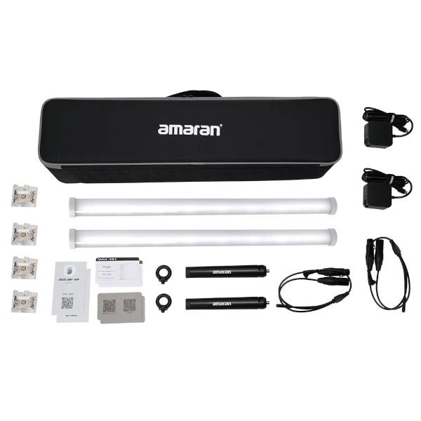 Aputure PT2c 2 Light RGBWW 600 Production Kit