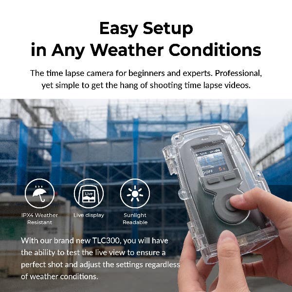 Brinno BCC300 Timelapse Construction Camera Clamp Kit