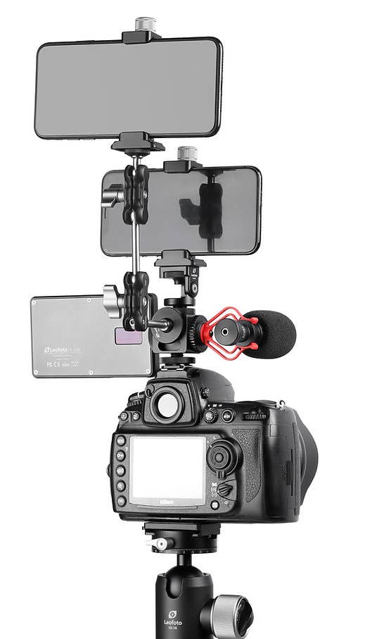 Leofoto Triple Cold Shoe Mount