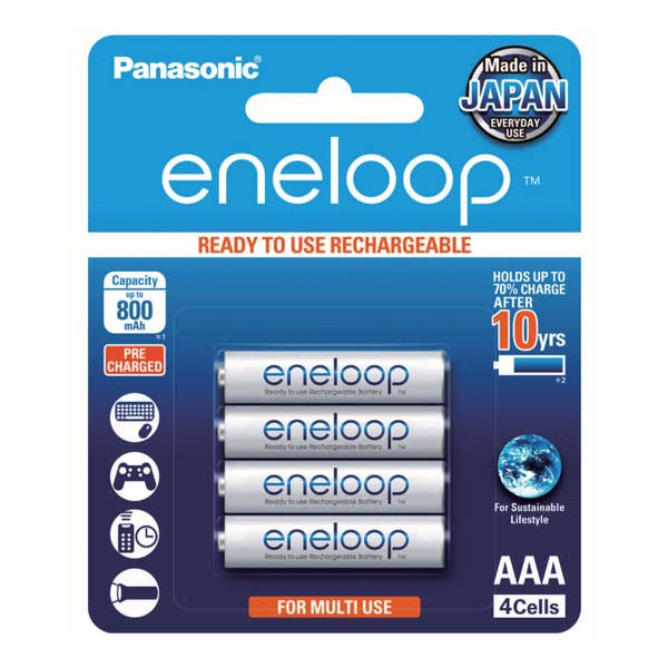 Eneloop AAA 4 pk