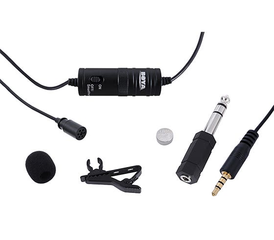 BOYA BY-M1 Lavalier Microphone