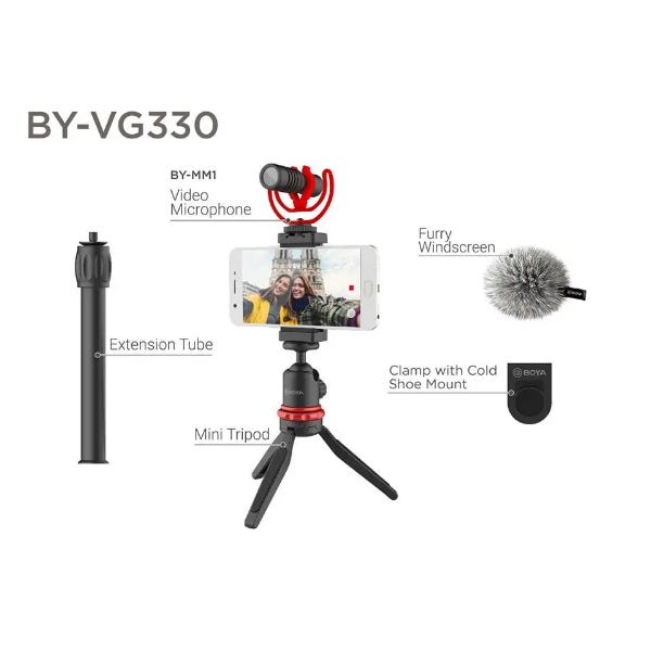 Boya BY-VG330 Vlogging Kit