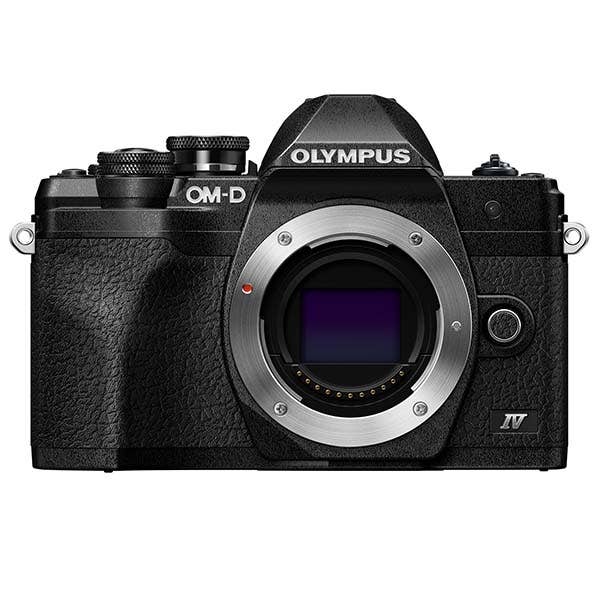 Olympus OM-D E-M10 Mark IV + 14-42mm & 40-150mm Twin Kit - Black