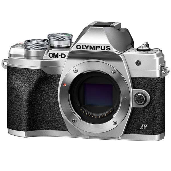 Olympus OM-D E-M10 Mark IV + 14-42mm & 40-150mm Twin Kit - Silver