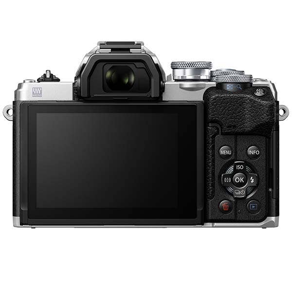 Olympus OM-D E-M10 Mark IV + 14-42mm & 40-150mm Twin Kit - Silver