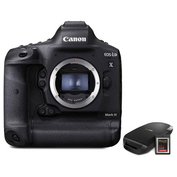 Canon EOS 1DX MKIII Body Kit w/CF E 512GB - Repack Stock