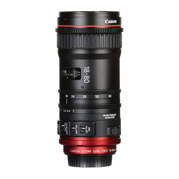 Canon CN-E 18-80mm T4.4 LIS KAS S Cinema Lens