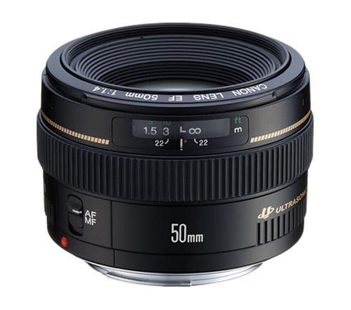 Canon EF 50mm f1.4 USM Lens