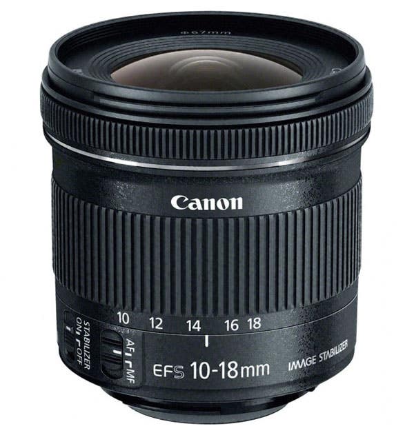 Canon EF-S 10-18mm F4.5-5.6 IS STM