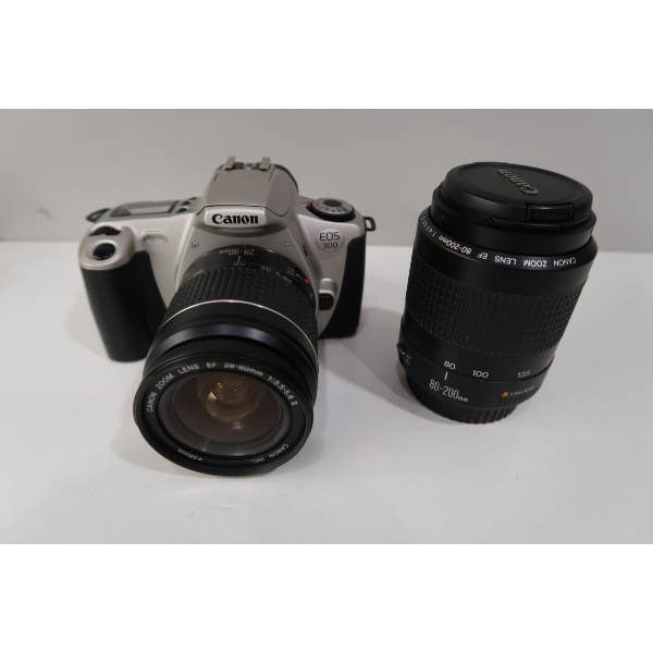 Canon EOS 300 35mm Film Body + 28-80mm & 80-200mm Twin Lens Kit | Secondhand
