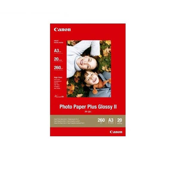 Canon Photo Paper Plus Glossy II 260 gsm A3 20Shts – Ted's Cameras