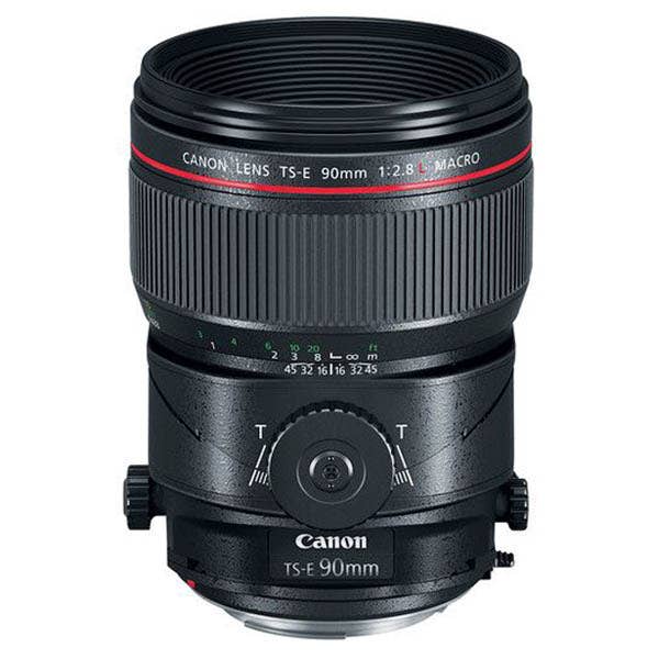 Canon TS-E 90mm f2.8L Tilt Shift Macro Lens