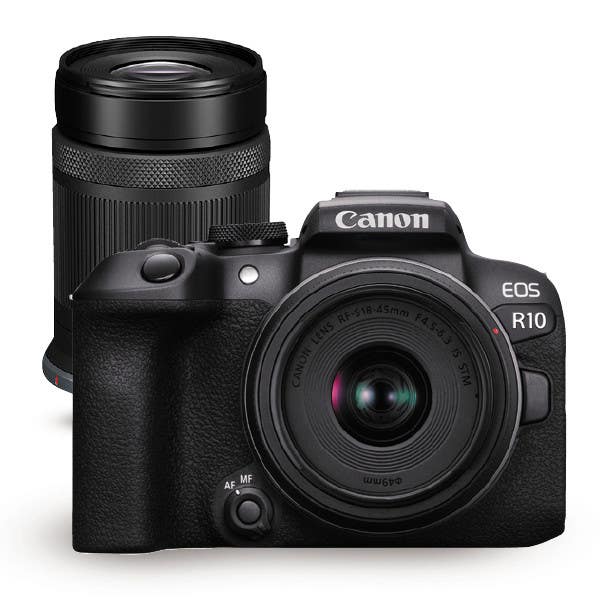 Canon EOS R10 + 18-45mm & 55-210mm STM Kit