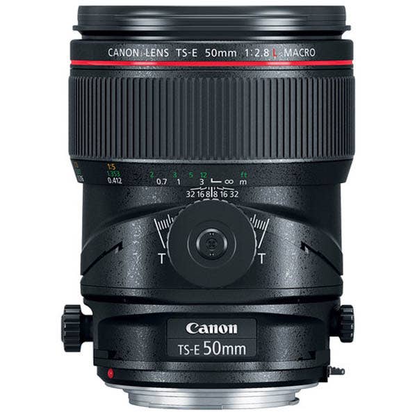Canon TS-E 50mm f2.8L Tilt Shift Macro Lens