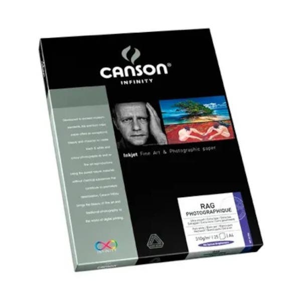 Canson Infinity Rag Photographique 310gsm A4 - 25 Sheets