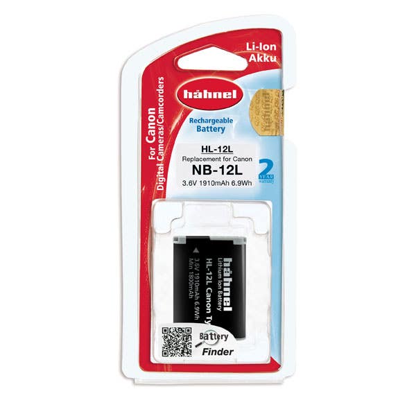 Hahnel Canon NB-12L Battery