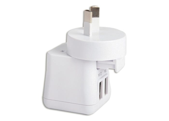 Hahnel Duo Travel USB Charger (Twin USB Ports)