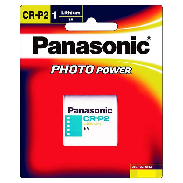 Panasonic CRP2 6V Lithium Battery
